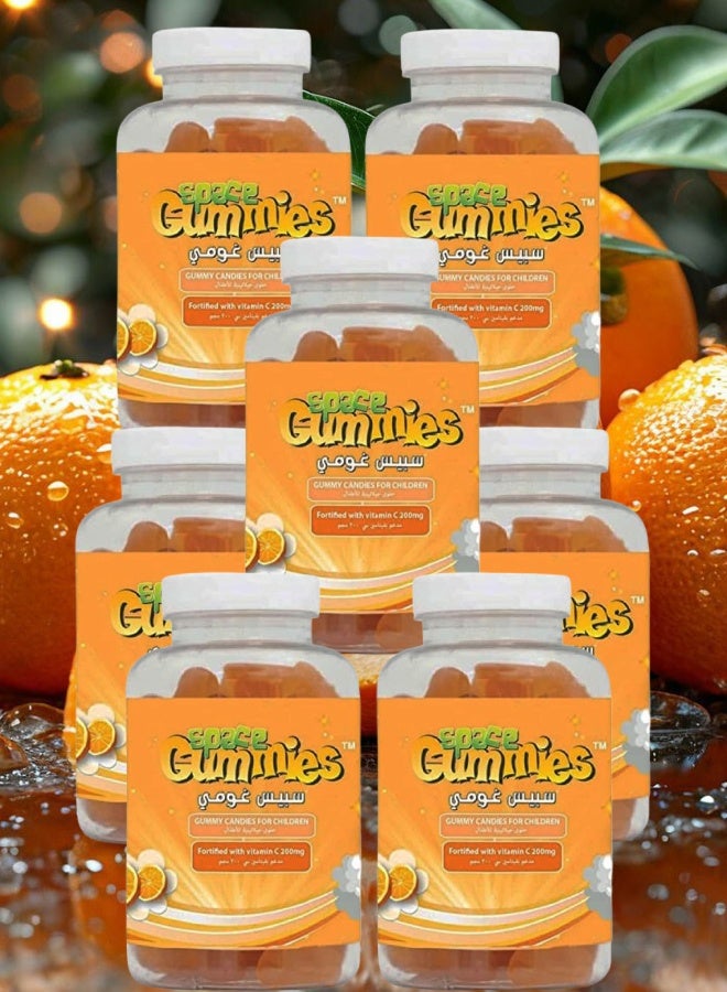 SPACE GUMMIES 7 Pieces Space Gummies Vitamin C 60 Gummies - Image 1